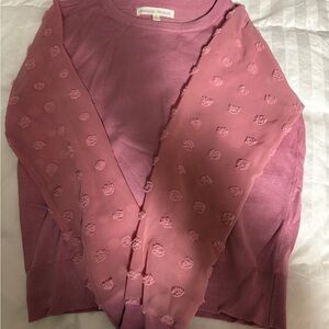 Maison Jules Pink Knit Top
